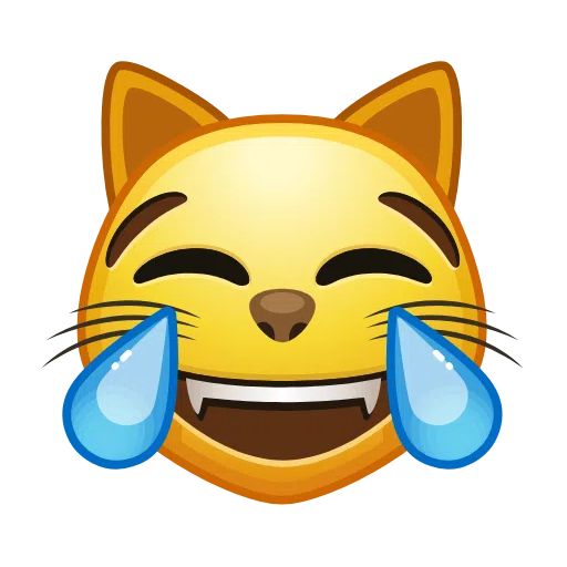 Cat With Tears Of Joy
